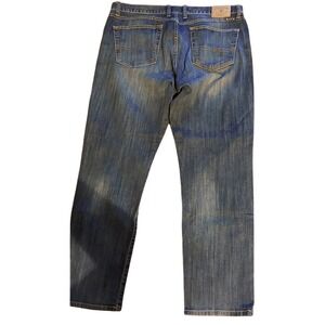 Lucky Brand Blue Jeans America Distressed Denim Relaxed‎ Jeans 38 x 32 #225C
